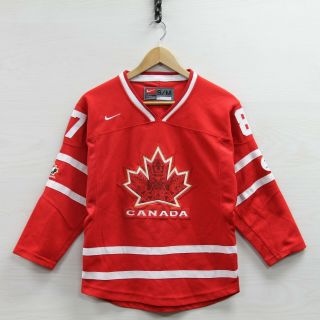 Sidney Crosby 87 Team Canada Nike Jersey Youth Size S/m Vancouver 2010 Olympics