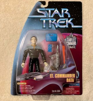 Star Trek Figure - Target Exclusive - Lt.  Commander Data - 1999 - - Rare