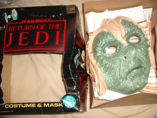 Rare Star Wars Revenge Of The Jedi Marked Klaatu Ben Cooper Halloween Costume
