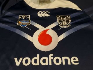 Zealand Warriors 2009 NRL AUTHENTIC Rugby League Jersey XL see measurements 3