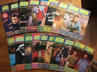 Star Trek Giant Poster Books Voyages (issues) 1 - 17,  1976 - 1978