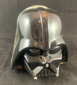 Star Wars Darth Vader Ceramic Head Cookie Jar Filled With M&m 