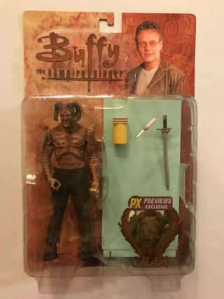 Demon Giles From Buffy The Vampire Slayer Action Figure Previews Exclusive Nib