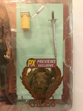 Demon Giles from Buffy the Vampire Slayer Action Figure Previews Exclusive NIB 3
