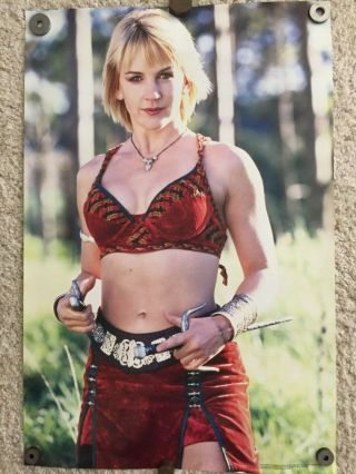 Xena Warrior Princess - Gabrielle With Sais Poster.  24 " X 36 "