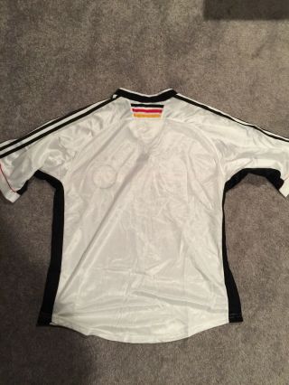 Adidas Germany 98 - 00 World Cup Home Football Shirt Soccer Jersey Large 3