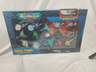 Star Trek Micro Machines Limited Edition Collectors Set,  1993 Package