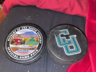 Clarkson University Hockey Pucks