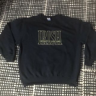 Vintage Champion University Of Notre Dame Crewneck Sweatshirt Size Xl,  Irish
