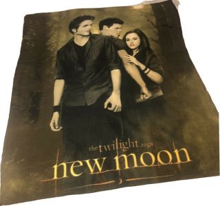 The Twilight Saga Moon Edward Bella Jacob Blanket Throw Fleece 48 in x 60 in 2