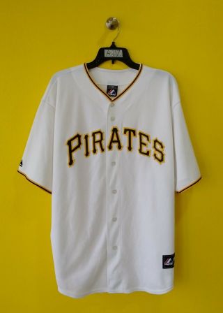 ⚾️pittsburgh Pirates Majestic Mlb Baseball Jersey Mens - 2xl
