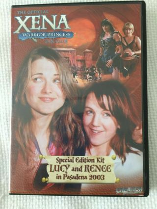Xena - Official Fan Club Special Edition Kit - Lucy & Renee In Pasadena 2003