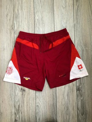 Switzerland Suisse Olympic Team Beijing 2008 Switcher Shorts Rare Size M