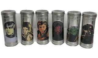 Burger King 2005 Complete Set Of 6 Star Wars Watches In Tins I - Vi