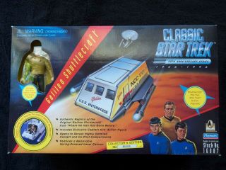Classic Star Trek Galileo Shuttlecraft 30th Anniversary Captain Kirk Playmates