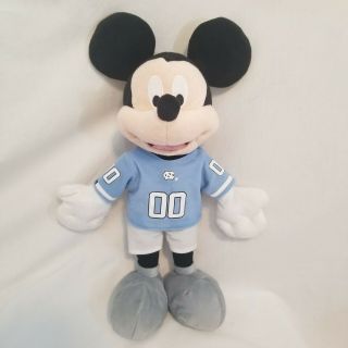 Mickey Mouse Plush Nc North Carolina State Football Tar Heels Blue Stuffed Toy