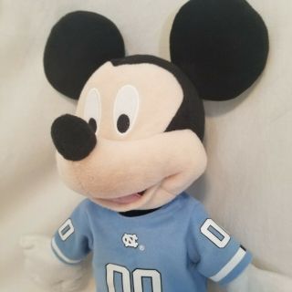 Mickey Mouse Plush NC North Carolina State Football Tar Heels Blue Stuffed Toy 3