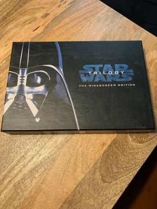 Star Wars Trilogy Collector’s Edition Box Set Thx Wide 1995 Vhs