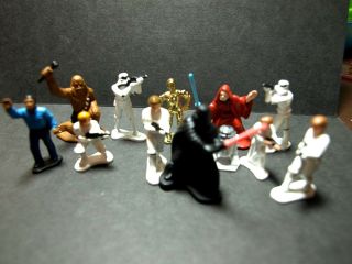 Star Wars—rare,  Old,  Micro,  Metal Die Cast Figurines