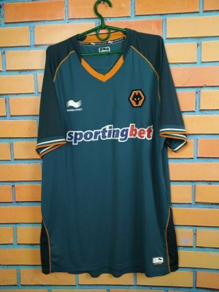 Wolverhampton Wanderers Jersey 2012 2013 Away Size Xxl Shirt Football Burrda