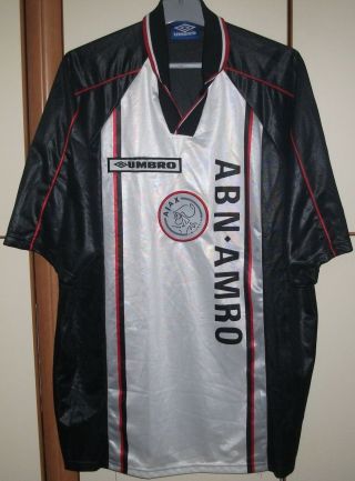 Ajax Amsterdam Holland 1998/1999 Away Football Shirt Jersey Umbro 2xl