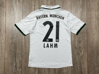 Adidas Vintage FC Bayern Munchen Soccer Football Jersey Shirt LAHM Men’s Size S 3