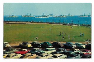 Postcard - Ships Of The Us Navy,  Long Beach,  California,  Usa - 1970 