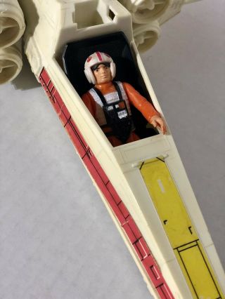X - Wing Fighter Vintage Star Wars 1978 Kenner 38030.  Luke Skywalker