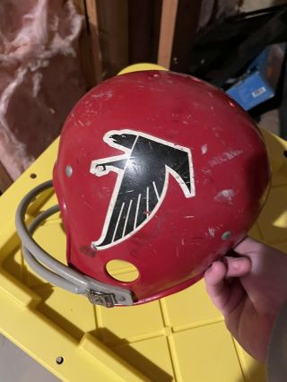 Vintage Rawlings Hnfl Atlanta Falcons Youth Helmet Man Cave Decor