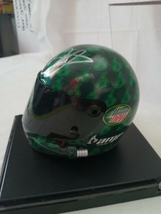 Dale Earnhardt Jr 88 Autographed Nascar Mini Helmet - - Winners Circle