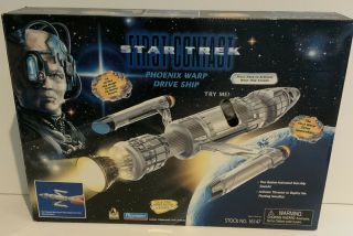 Star Trek First Contact 1996 Playmates Phoenix Warp Drive Ship 16147