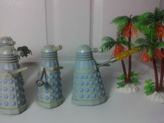 Dapol Dalek Set,  Doctor Who,  Cyberman,  Ice Warrior,  The Dalek Master Plan,  Robot