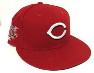 Cincinnati Reds 2019 150th Anniversary Home Team Issued 59fifty Hat Cap 7 5/8