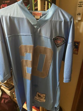 Barry Sanders Detroit Lions 1994 Throwback Jersey 50 75th Anniv.