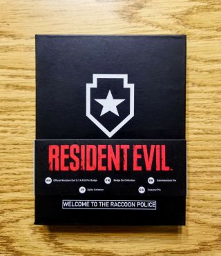 Resident Evil R.  P.  D.  S.  T.  A.  R.  S Pin Badge Official Limited Rpd Stars Remake