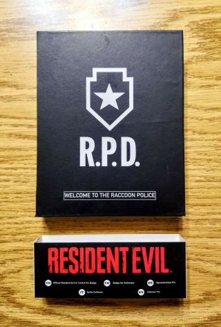 Resident Evil R.  P.  D.  S.  T.  A.  R.  S Pin Badge Official Limited RPD Stars Remake 2