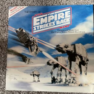 The Story Of The Empire Strikes Back Star Wars 1983 Lp Record Album Vinyl