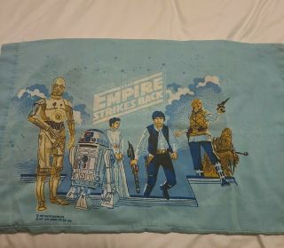 Vintage 1979 Star Wars The Empire Strikes Back two Double Side Pillow Cases 2