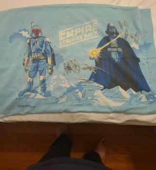 Vintage 1979 Star Wars The Empire Strikes Back two Double Side Pillow Cases 3
