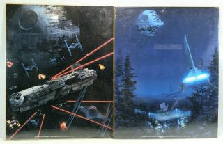 2 Star Wars 1983 Return Of The Jedi Movie Posters 11x14 - Collector 