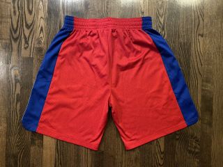 Vintage Adidas DETROIT PISTONS Basketball Shorts Size XL 2