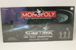 Star Trek The Next Generation Limited Edition Of Monopoly 1998