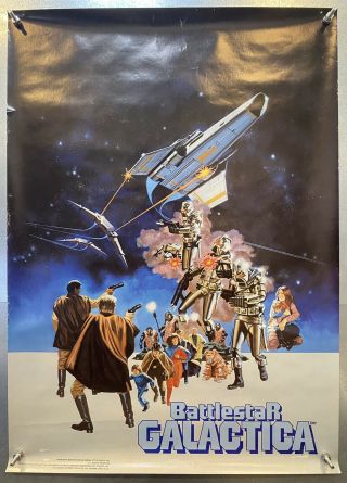 Battlestar Galactica General Mills Promo Poster 1978 Pro Arts 20x28