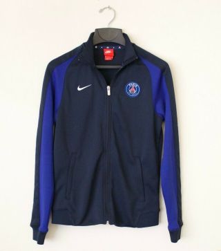 Nike Team Paris Saint - Germain Fc Psg Soccer Jacket Medium Warm Up Track Classic