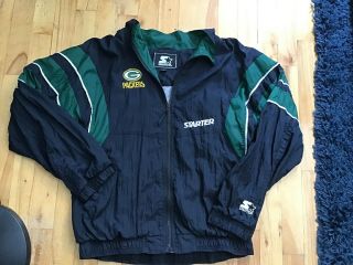 Vintage Green Bay Packers Starter Jacket Size Large Wow