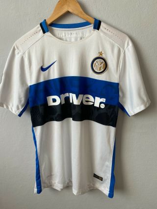 Inter Milan 2015 Nike Football Shirt Palacio Away Soccer Jersey Size S Maglia 2