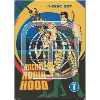 Krantz Films 1966 Rocket Robin Hood Volume 1 2009 Canada Region 1 Dvd Box Set