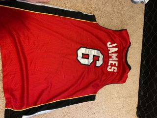 Lebron James Miami Heat 6 Jersey Adidas Size L 3