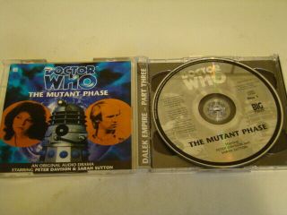 Doctor Who: The Mutant Phase (2000) Big Finish Audiobook Cd