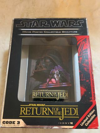 Star Wars 3d Movie Poster | Return Of The Jedi Poster | Obo